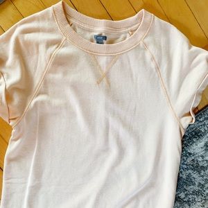 Aerie Light Pink T-Shirt Dress Size M